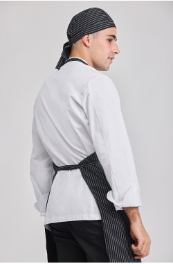 Veste de cuisine blanche