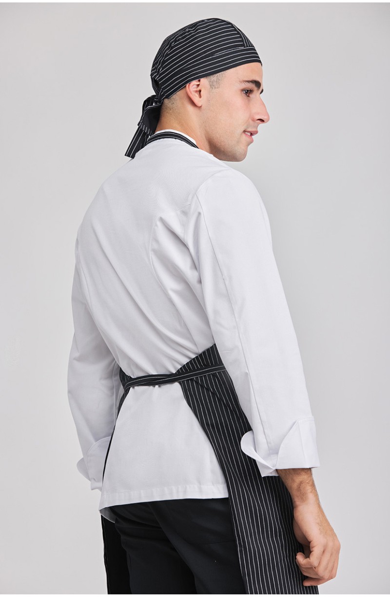Veste de cuisine blanche
