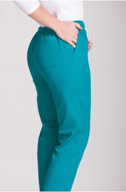 Pantalon médical aigue marine