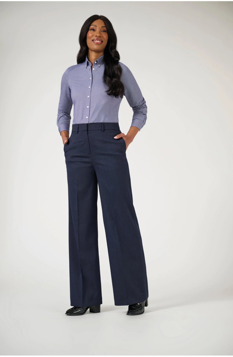 Pantalon classique large Cora