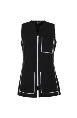 Tunique d'esthéticienne sans manches