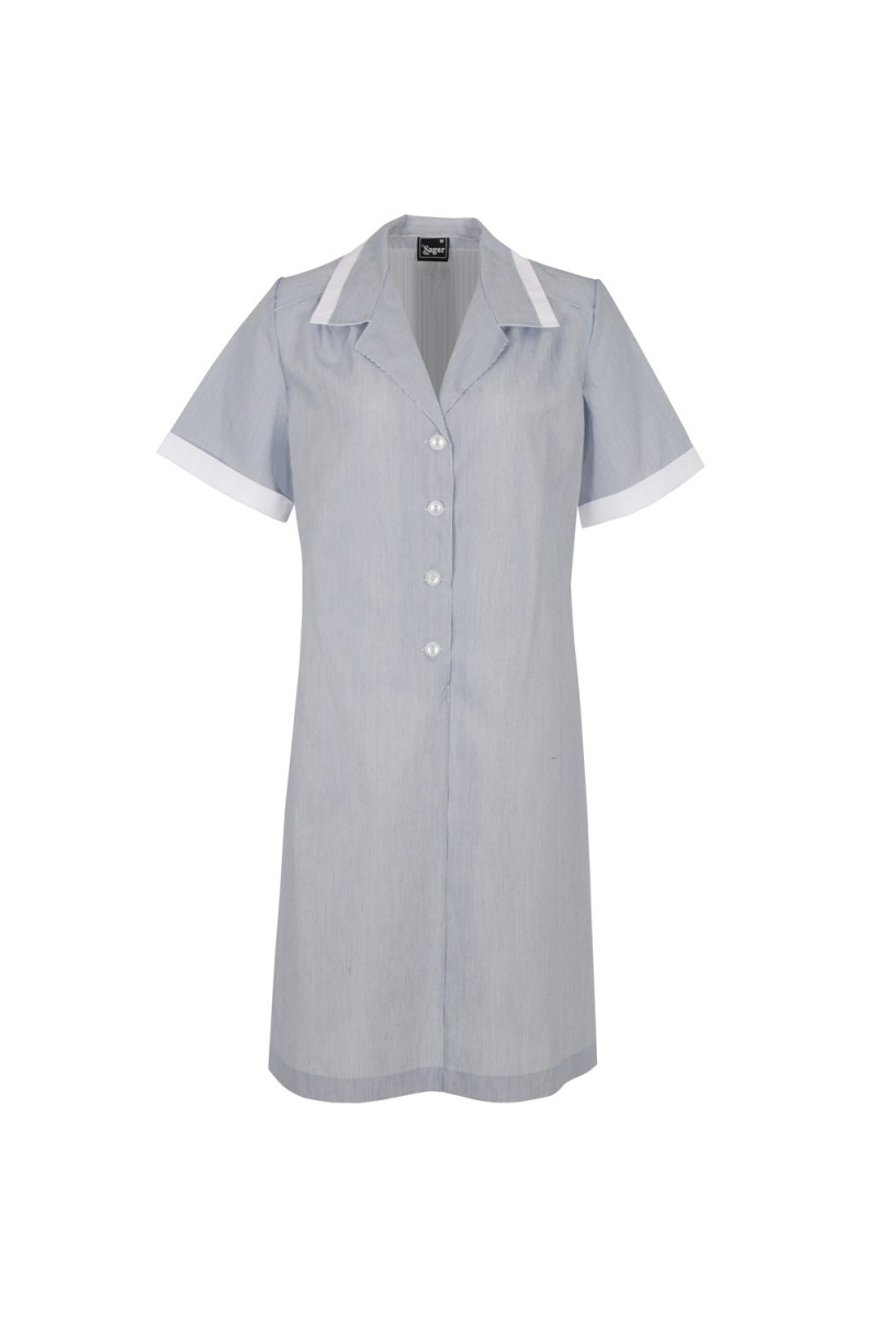 Blouse de femme de chambre à rayures