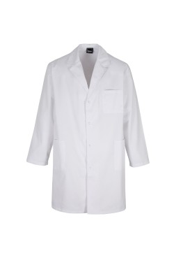 Blouse blanche unisexe d'hôpital