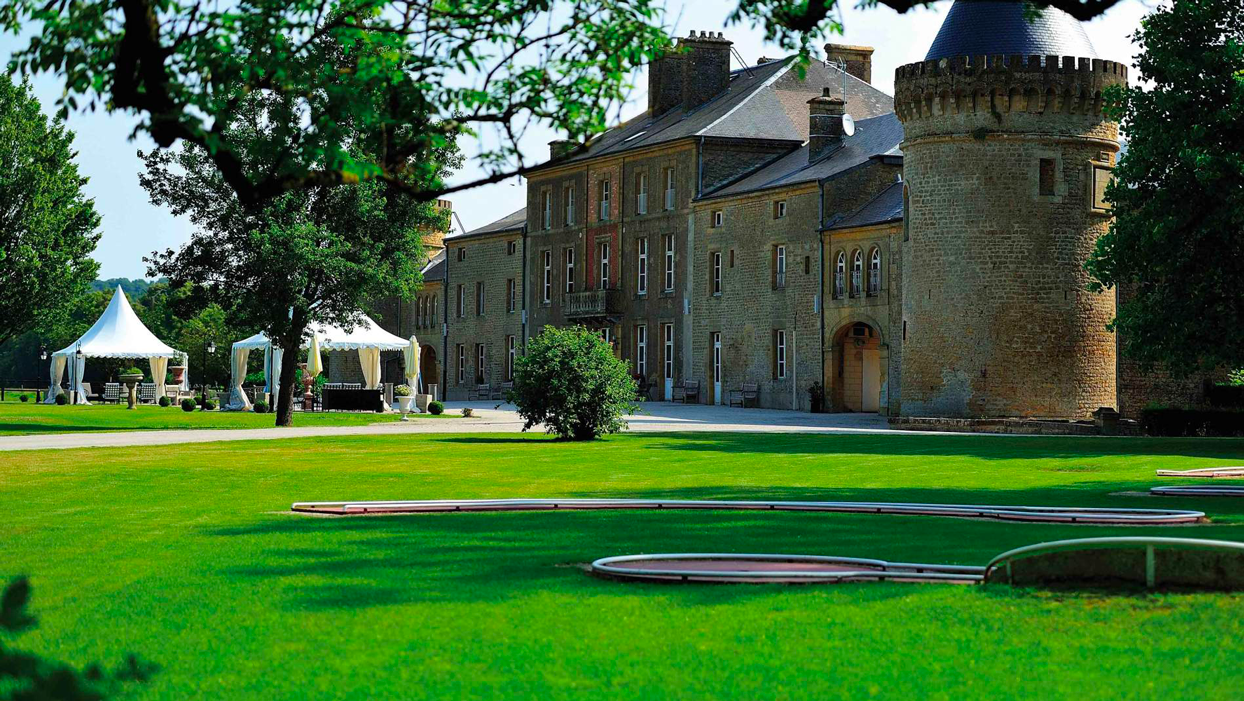 Domaine du Chateau Faucon jardin